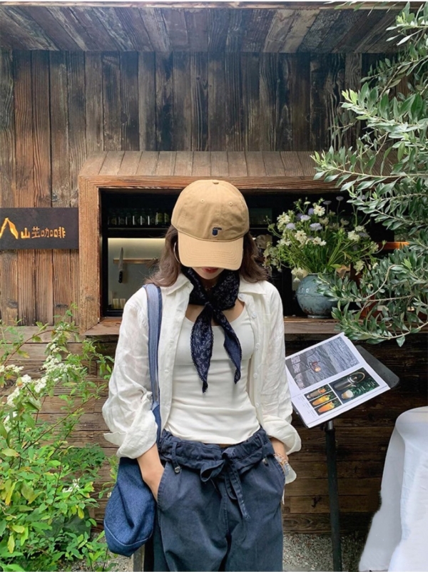 100%純亞麻慵懶寬鬆襯衫