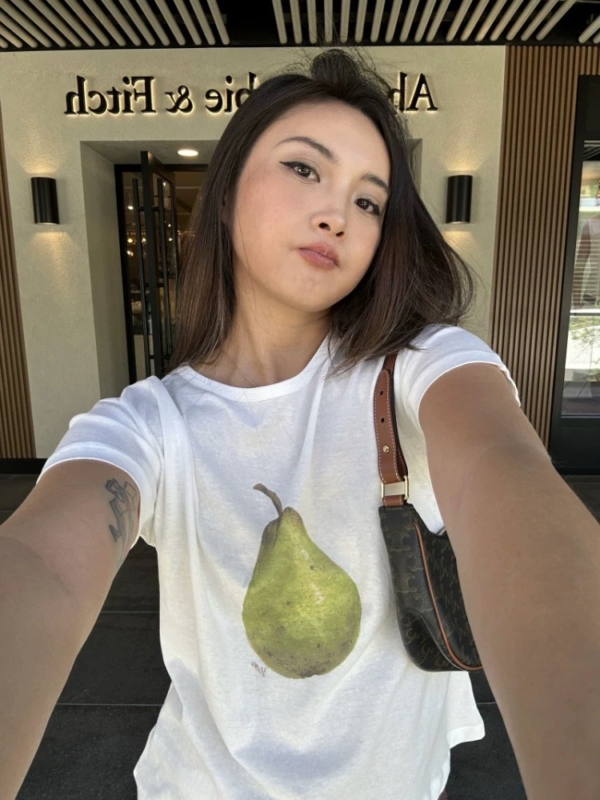 很軟糯大梨短袖T恤輕薄款