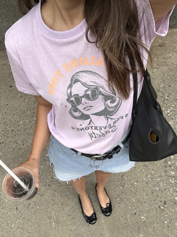 巨軟短袖復古T恤