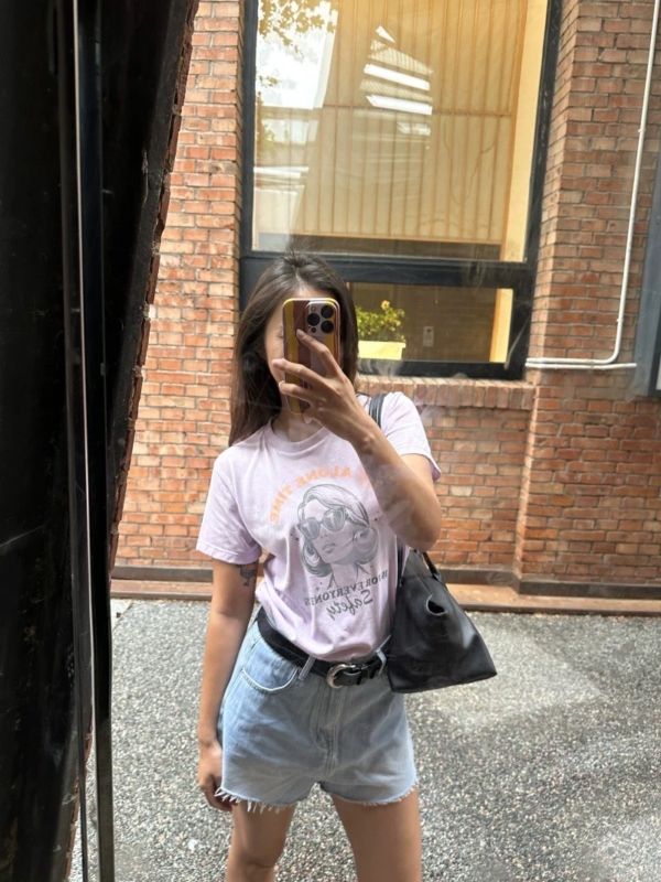 巨軟短袖復古T恤