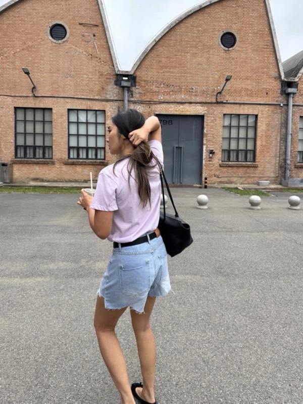 巨軟短袖復古T恤