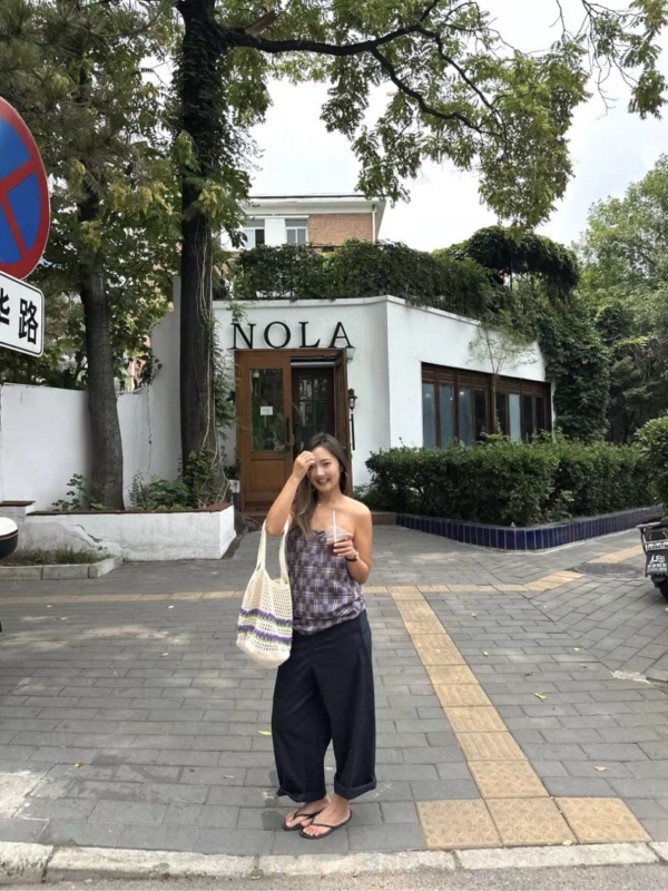 兩穿抹胸半身裙印花透氣棉紗上衣