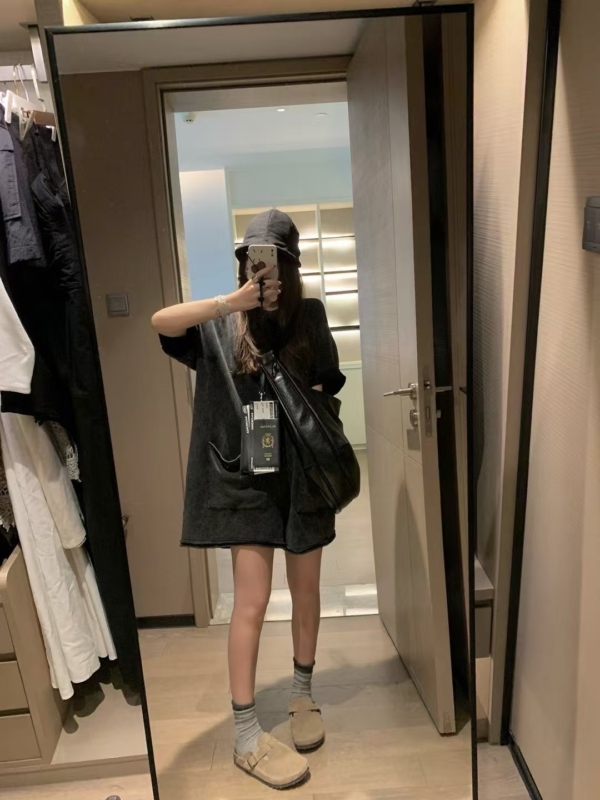 圈圈棉趣味連身短褲