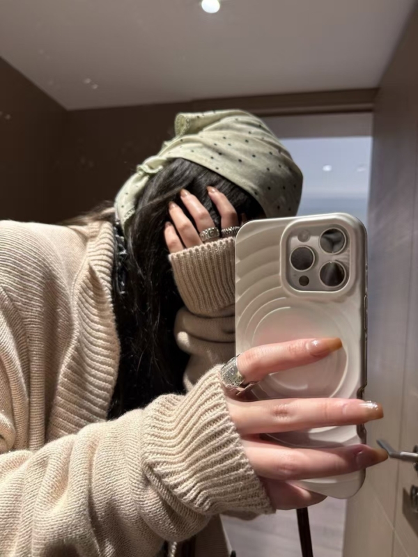 多穿不規則針織開衫上衣