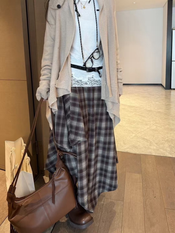 多穿不規則針織開衫上衣