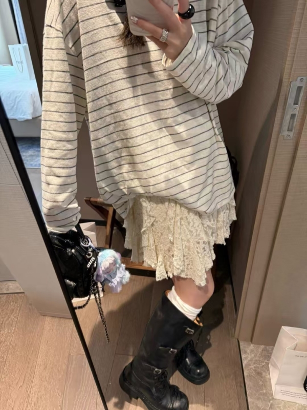 內裡褲蕾絲刺繡短裙