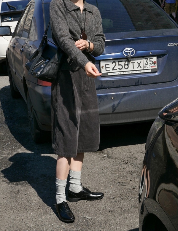 馬海毛羊毛親膚針織翻領上衣