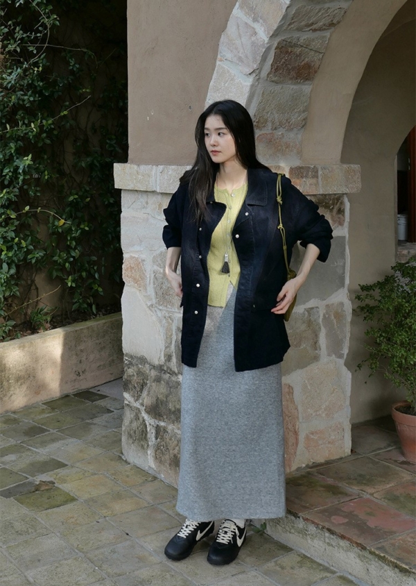 燈芯絨紋理質感外套